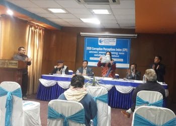 प्रेश वक्तव्य – 2020 Corruption Perception Index – CPI